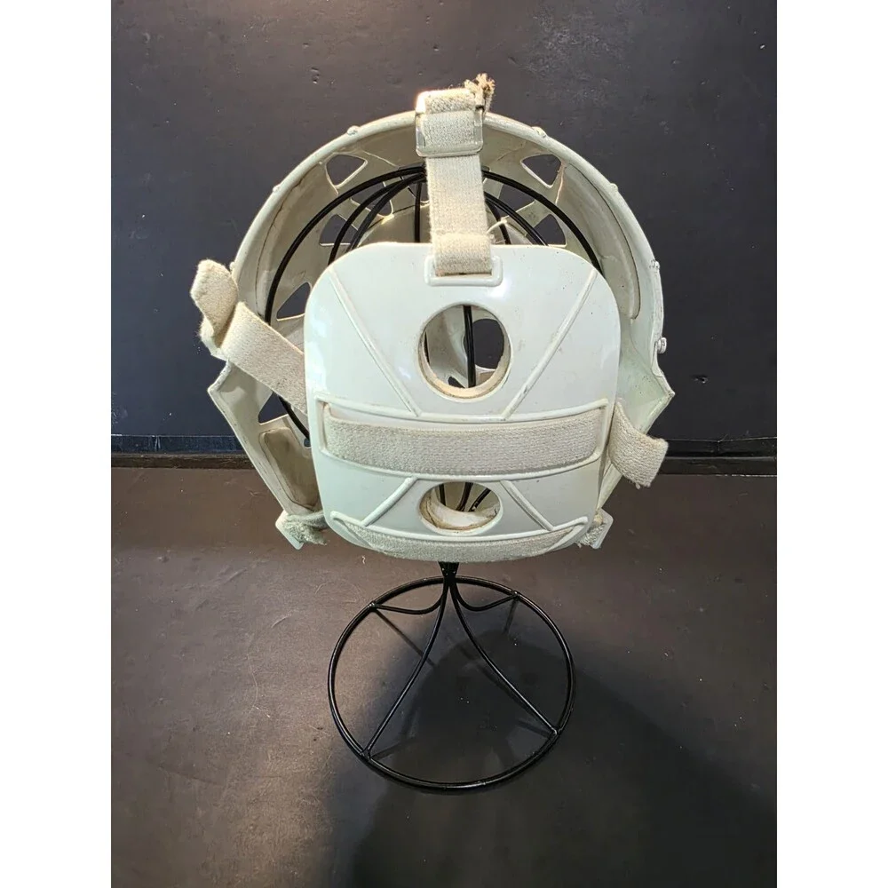 Vintage Goalie Mask Scary Friday 13th Horror Halloween Costume Prop Creepy